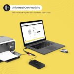 Type C to 4 USB-A ports adapter by Portronics