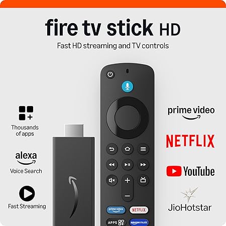 Amazon Fire TV Stick HDMI streaming device with remote