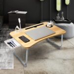 GoRogue laptop table for bed and sofa beige