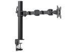 steel monitor arm mount for desk setup