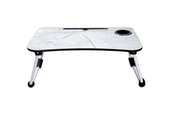 Mashur Fab multi-purpose laptop table dark marble