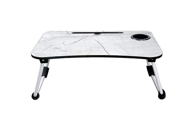 Mashur Fab multi-purpose laptop table dark marble