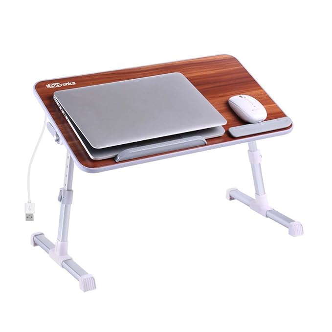 Portronics My Buddy Plus adjustable laptop cooling table