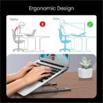 ergonomic adjustable laptop stand with 7 levels