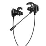 gaming in ear earphone with detachable microphone