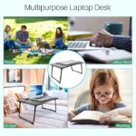 portable study table with tablet holder