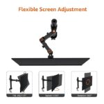 ergonomic adjustable monitor stand for office