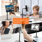 sturdy tablet and phone stand for work setup
