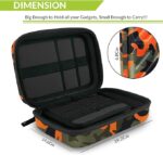 multipurpose electronic accessories storage case