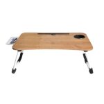 GoRogue laptop desk for bed oak dark