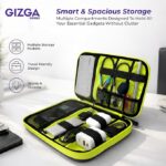 Travel organizer for HDD and power bank