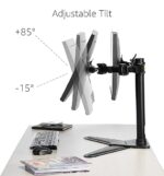 steel monitor stand for gaming and work
