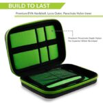 rugged gadget organizer for travel and office use