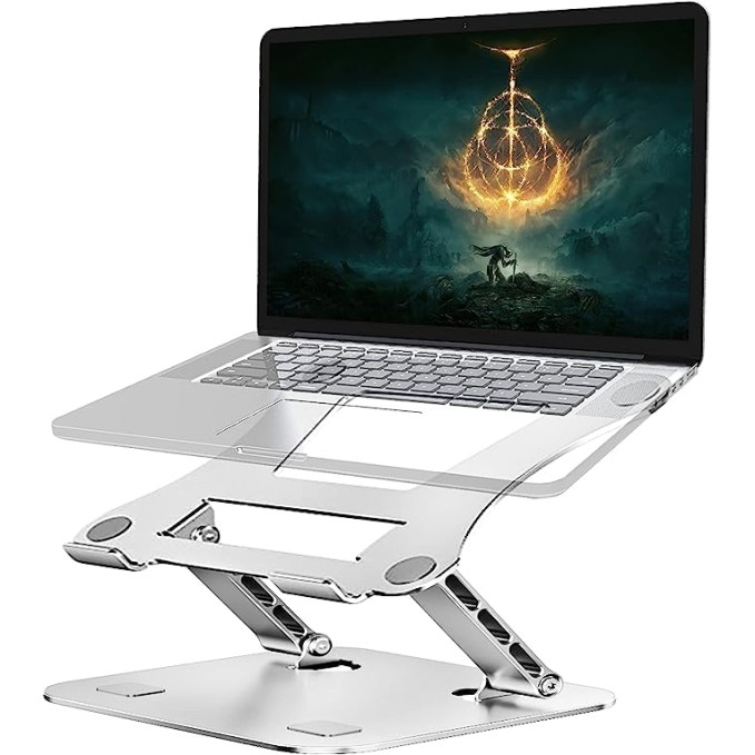 Dyazo height and angle adjustable laptop stand