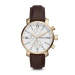 Fossil BQ1009I leather watch for men